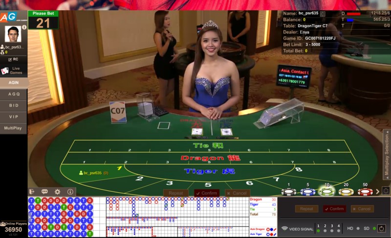 Play Baccarat with Beautiful Asian Live Dealers at Asia Gaming